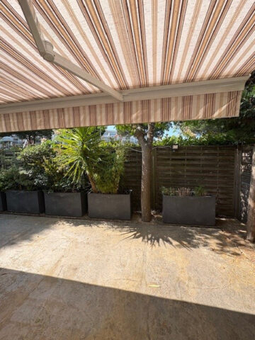 3 pièces en rez de jardin avec parking