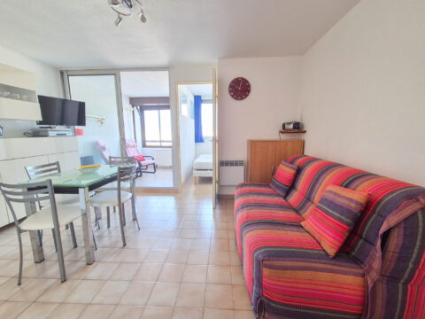 T2 cabine avec cellier et parking